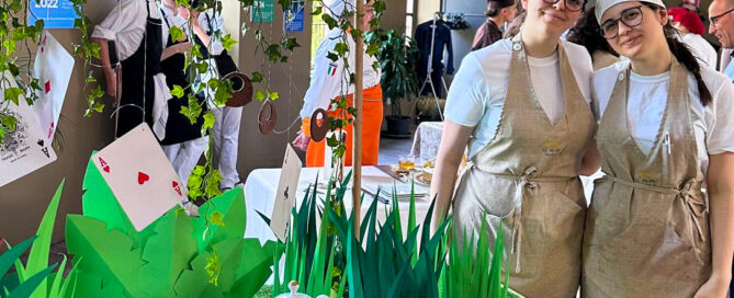 allieve del CFP Agnelli 2° al concorso di pasticceria