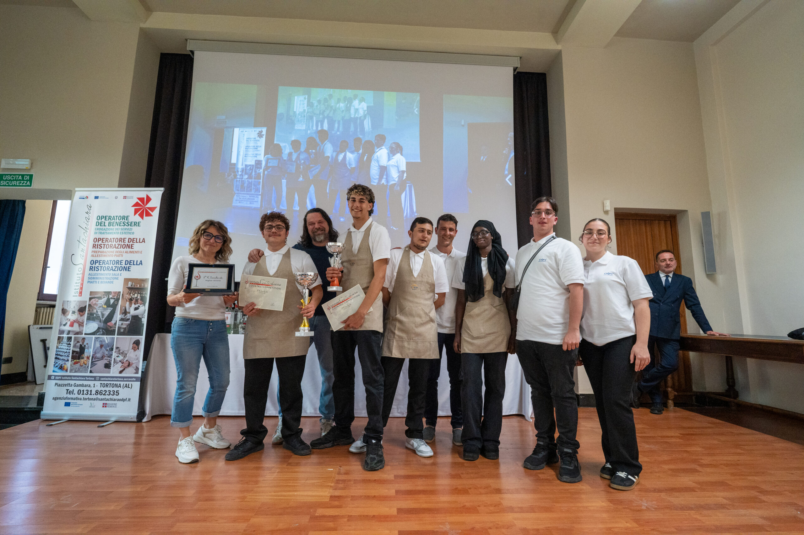 CIOFS-FP Alessandria primo alla gara interregionale di Cocktail